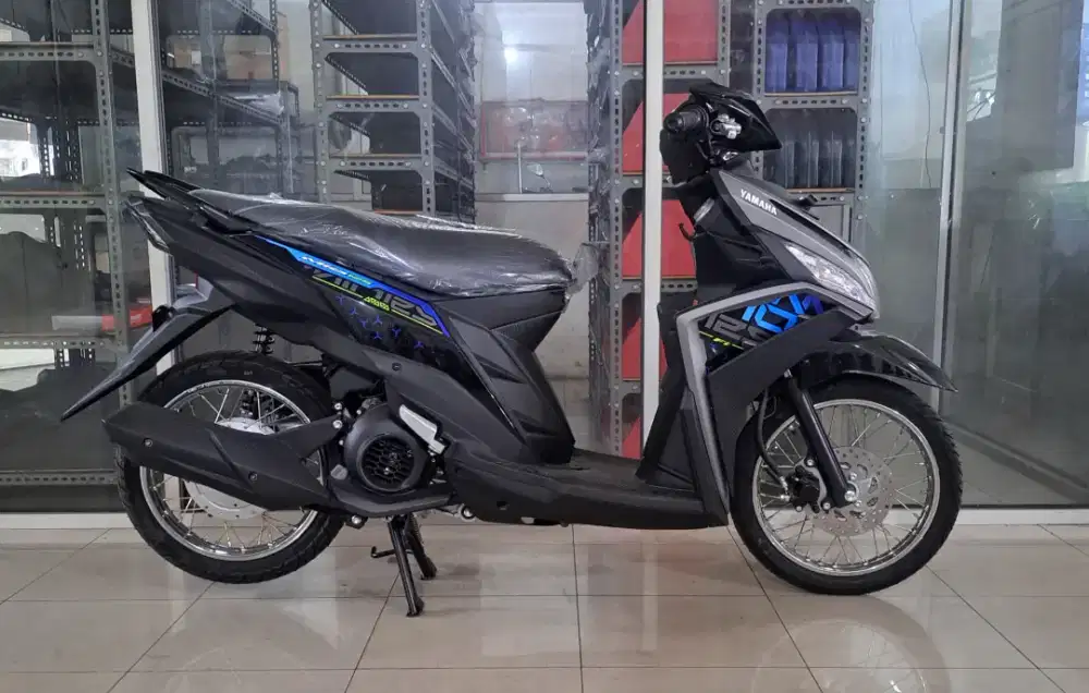 [ Motor Baru ] mio m3 ruji 125cc bluecore hitam