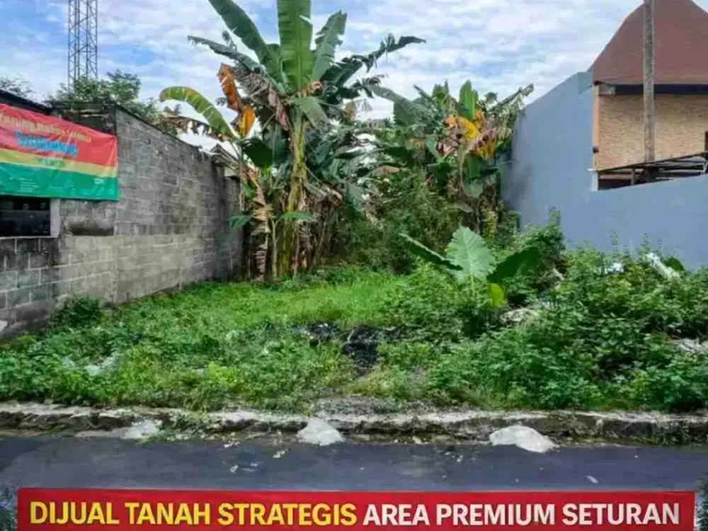 Tanah Strategis Area Premium Seturan Caturtunggal – Dekat Kampus, Hotel & Pusat Kuliner | LT 420 m²