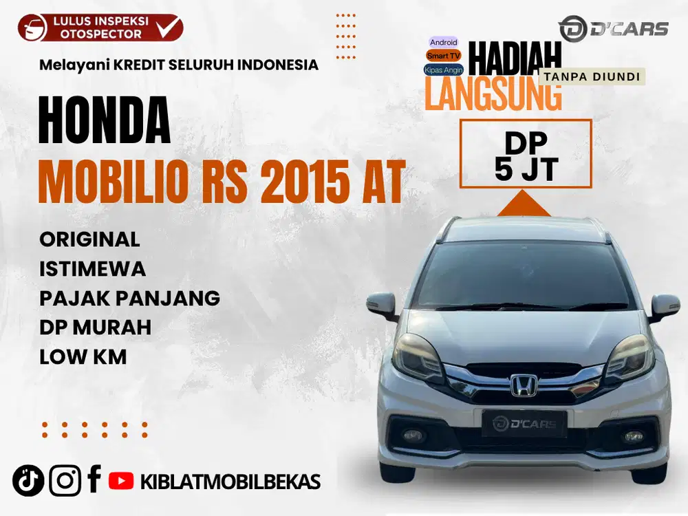 HONDA MOBILIO RS AUTOMATIC 2016/2015 ISTIMEWA