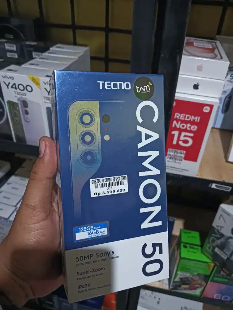 TECNO CAMON 50 8/128 | ATLANTIS DAHSYAT