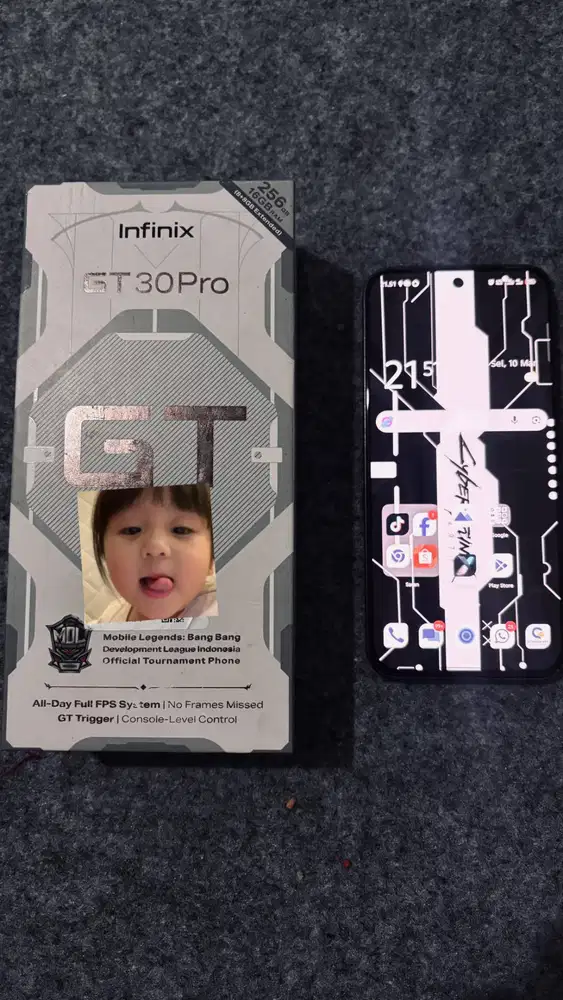 Infinix gt 30 pro 8/256 no minus fulset beli dari baru launching