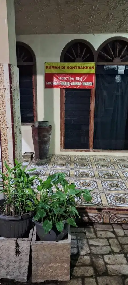 Disewakan / Kontrak Tahunan Rumah Tinggal Kediri Kota