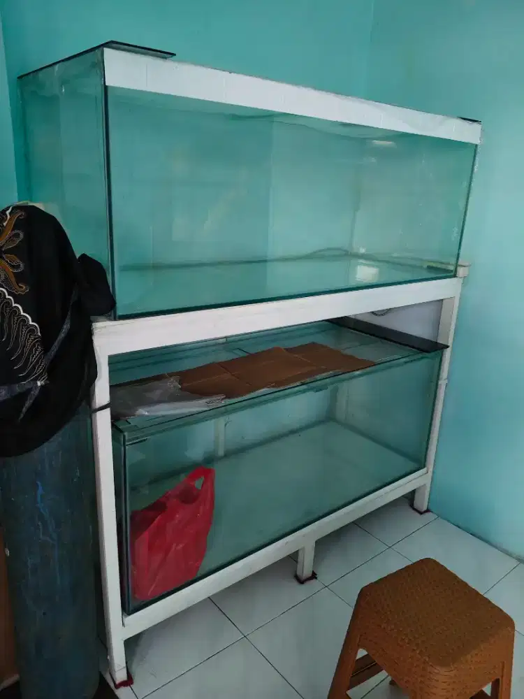 Aquarium 150x60x60 full kaca 12mm akuarium