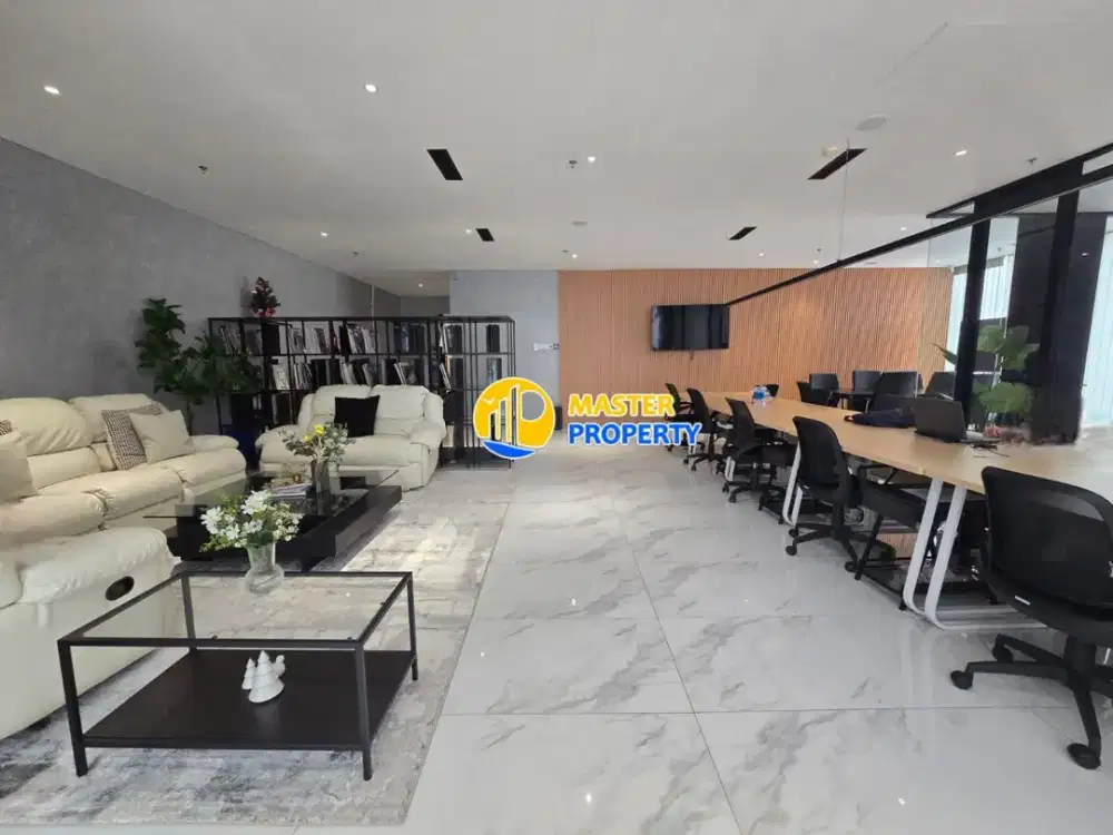 Disewa Office Gold Coast Pik luas 137m2 sudah renovasi