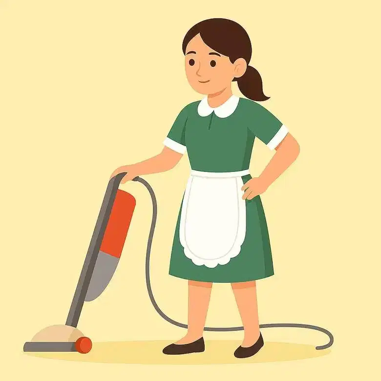 Dicari ART Wanita Pulang Pergi PP Serabutan Pagi Siang PRT/Pembantu