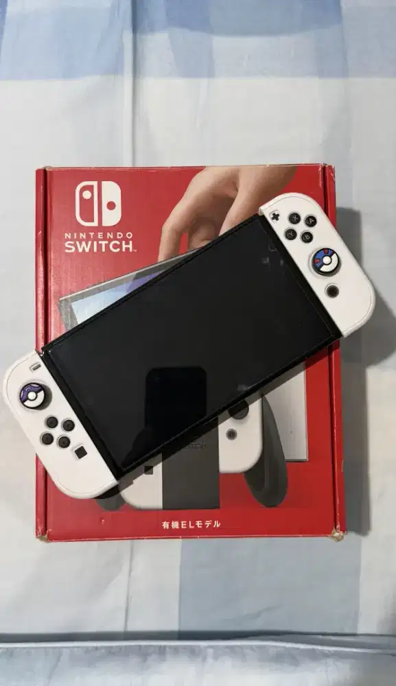 Nintendo switch OLED 256GB full games dijual cepat murah