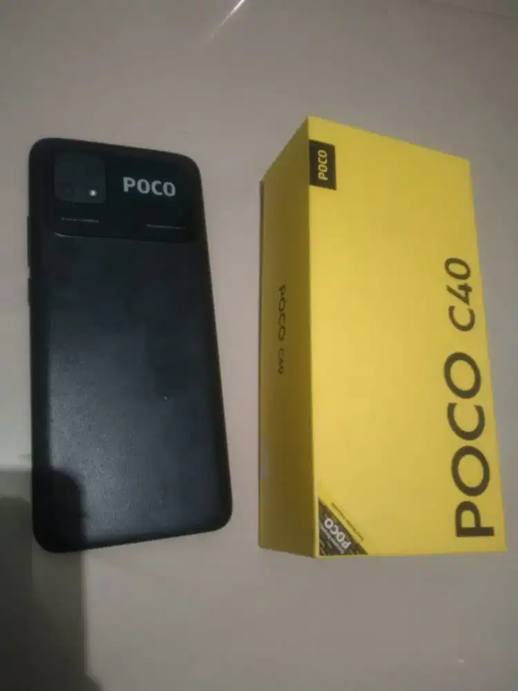 Poco C40  4+1/64 Fullset Ori Segel mullus