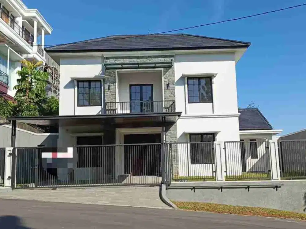 Rumah baru kolam renang view gunung pancar cluster Sentul city Bogor