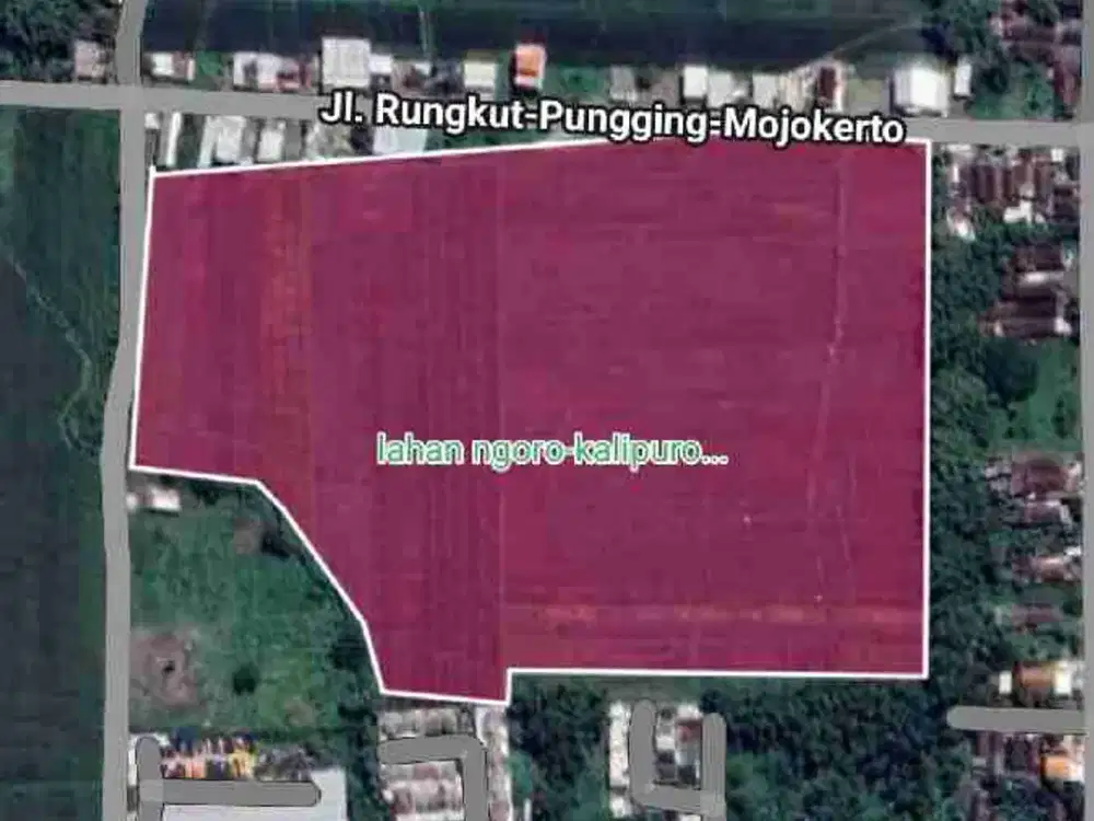 lahan industri ngoro mojosari murah di bawah harga pasar