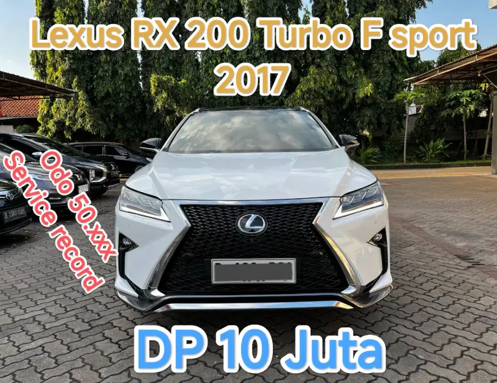 10JT LEXUS RX 200 2017 LOW KM 50 RB LIKE NEW MSH PLASTIKAN  !!