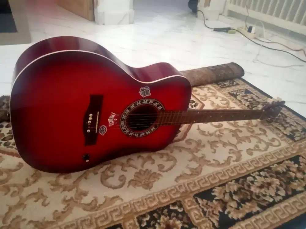 Gitar Alegro akustik original senar ada suara bgs