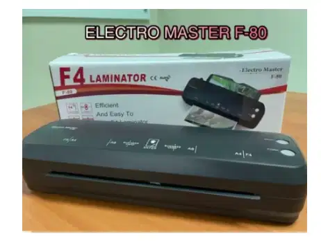Mesin laminating Electro master F-80 laminating machine A4