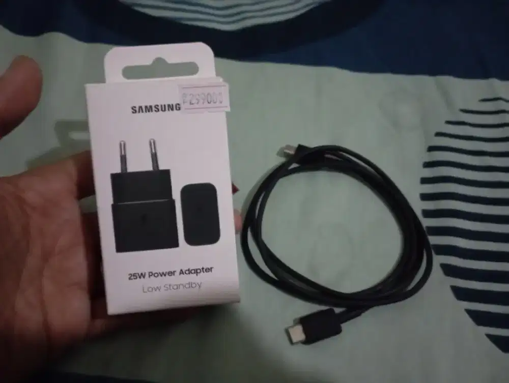 Charger Samsung 25 Watt Original Baru Segel
