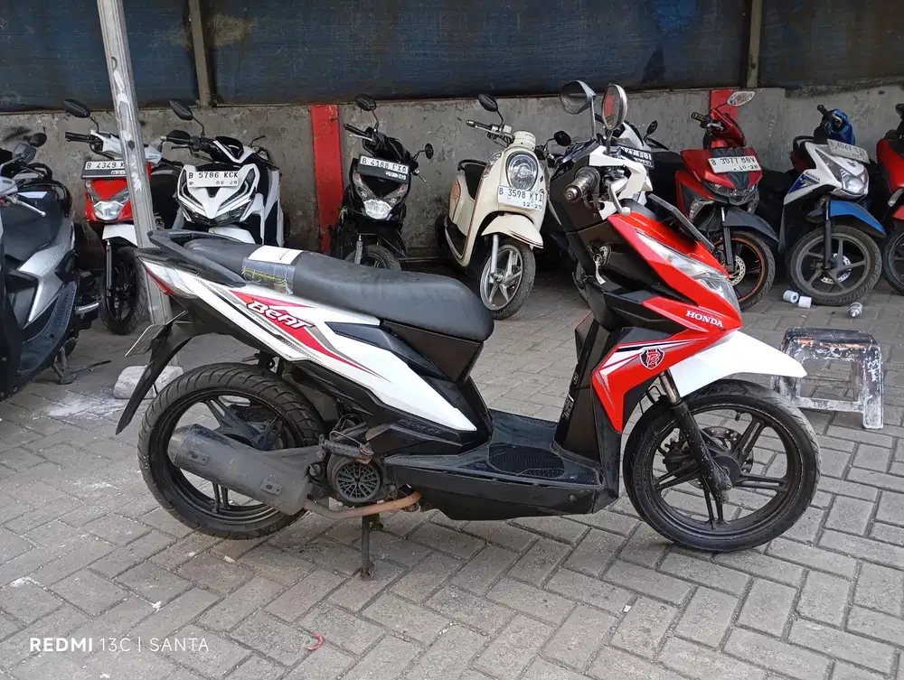 Honda beat eco Tahun 2019 surat komplit