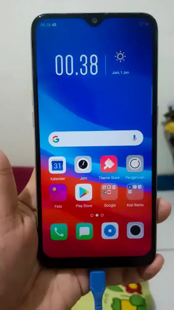 Hp oppo a5s jrg 4g ram 6/128gb lyr 7in sdik jari