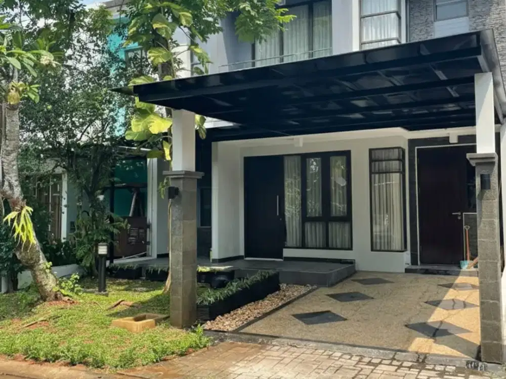 RUMAH DI FORESTA BSD, SANGAT BAGUS, SIAP HUNI