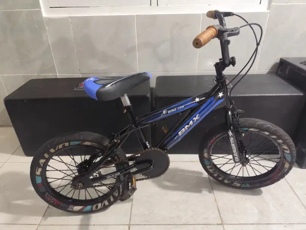 Sepeda bmx ukuran 16 ban jumbo siap pakai
