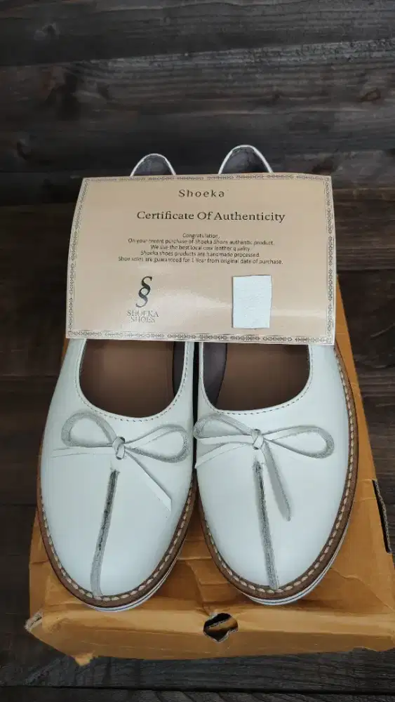 Shoeka Shoes Produk Handmade Bahan Cow Leather (Kulit Sapi)