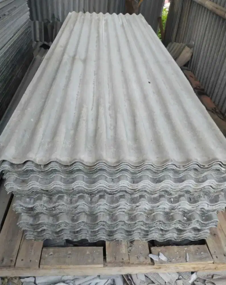 Jual asbes gelombang bekas 100x210