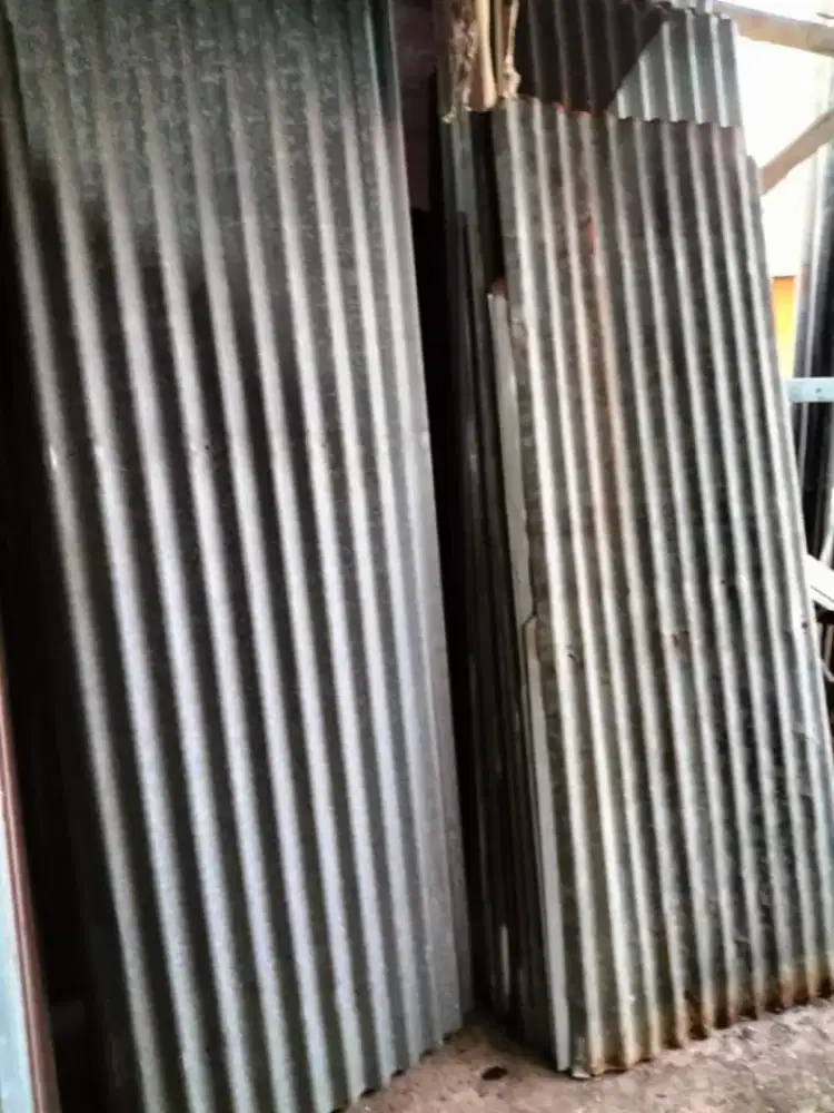 Jual seng gelombang bekas 80x210