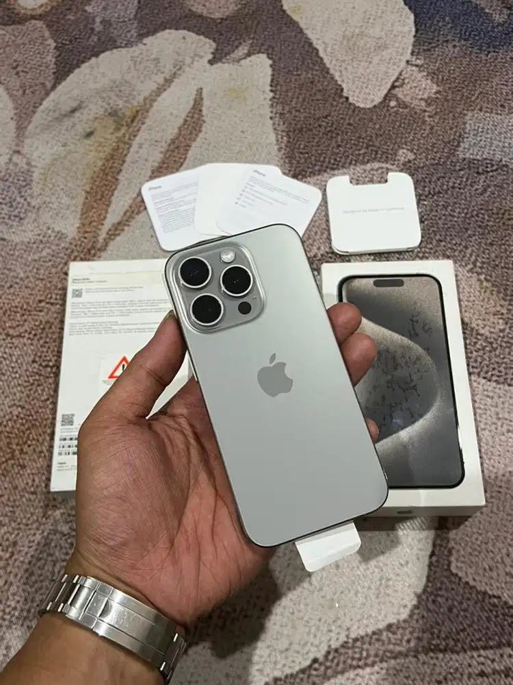Iphone 15 pro 128 resmi iBox