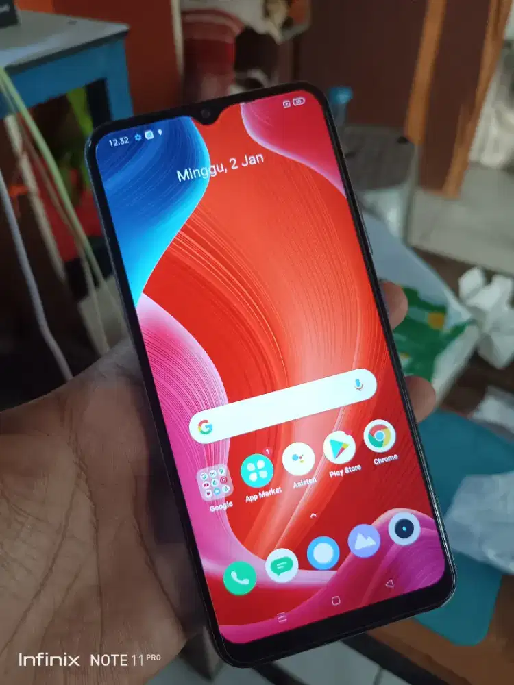 Relame C15 ram 4/64gb hp aja batangan