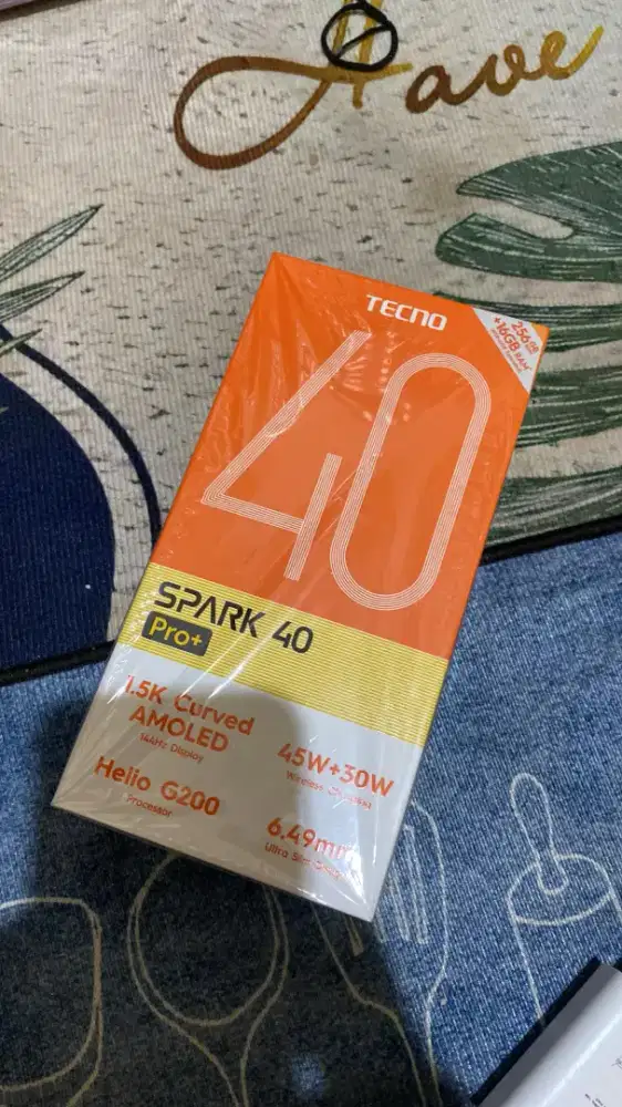 Hp Tecno Spark 40 Pro+ like new