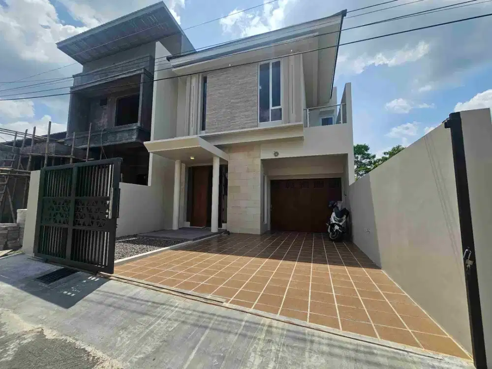 RUMAH MEWAH JOGJA MODERN TROPIS LUAS LEGA PURWOMARTANI KALASAN SLEMAN