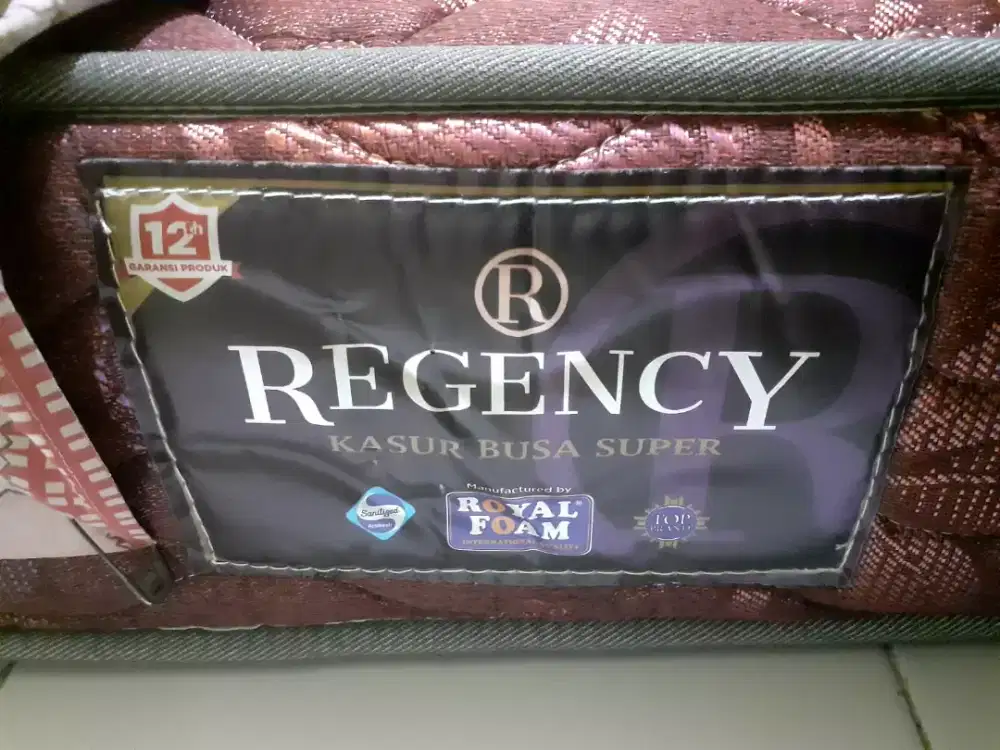 kasur busa merk regency