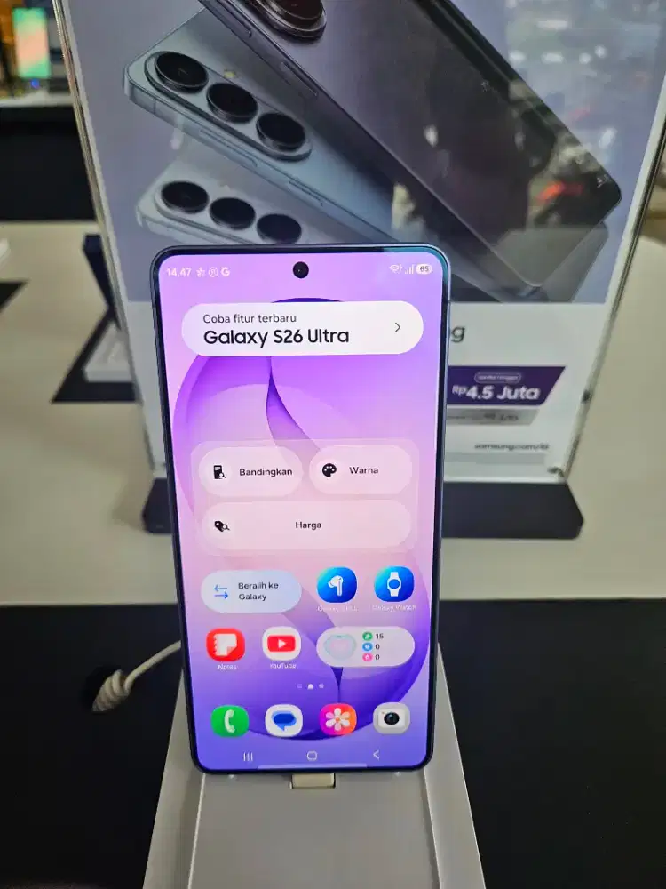 SAMSUNG S26 ULTRA 1TB BONUS TOTAL SENILAI 10 JUTA (UNIT LANGSUNG ADA)