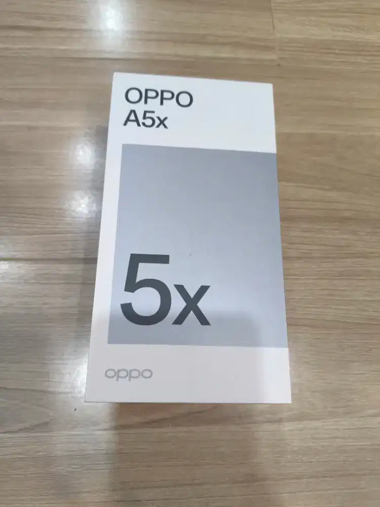 HP OPPO A5X 6/128 GB BIRU NALAM GARANSI RESMI BARU