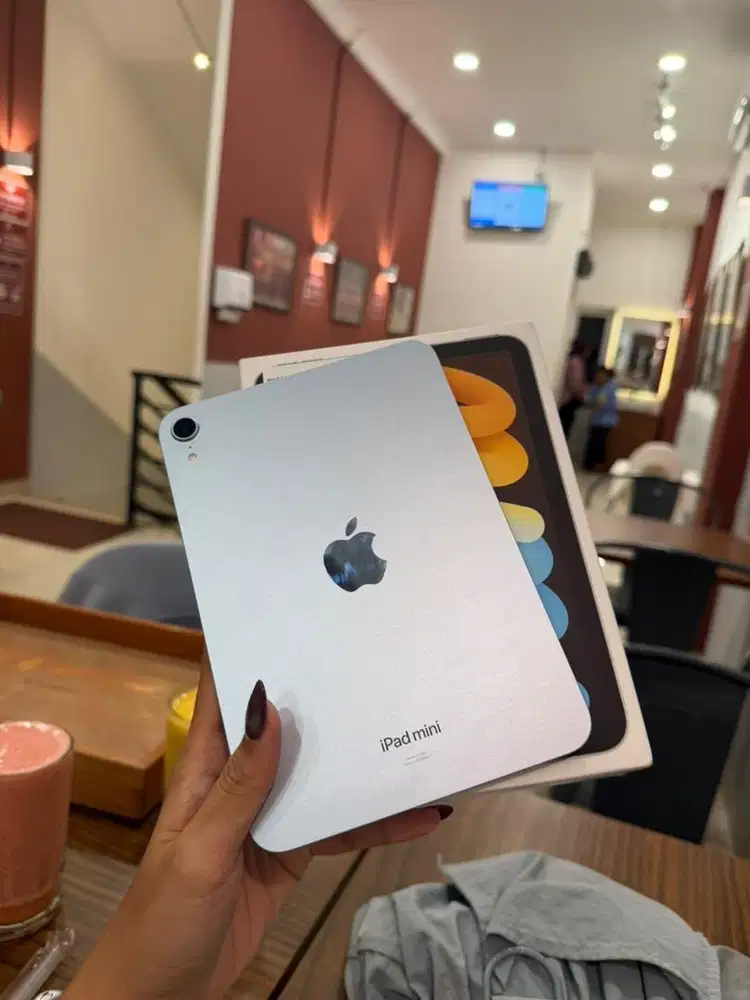 Ipad mini 7 a17 pro blue inter garansi on