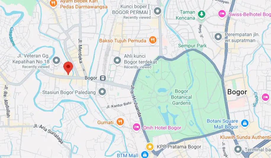 Rumah + Tanah 1.062 m² Jl. Veteran No.18 Bogor | Potensi Bisnis Tinggi