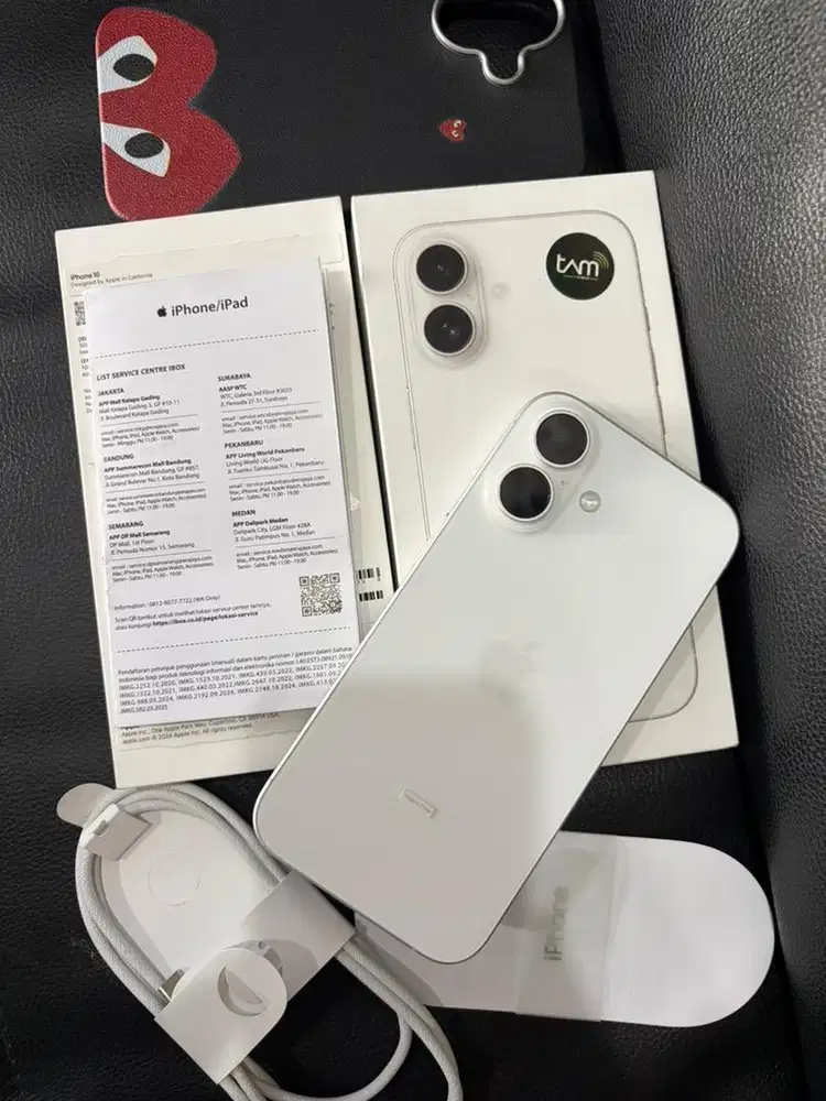 iPhone 16 128Gb Garansi iBox Fullset Like New
