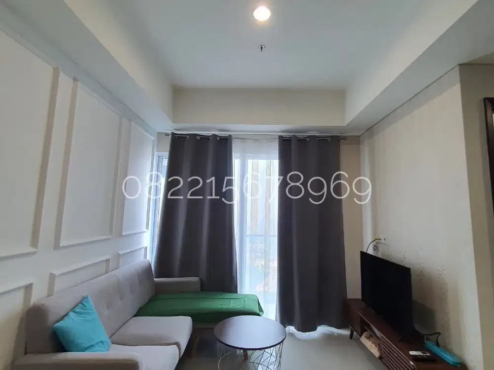 Jual BU Apartemen Puri Mansion Jakarta Barat - 3BR Fully Furnished, Semi Private Lift