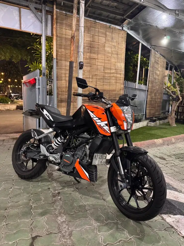 KTM duke 200 tahun 2017 Low KM