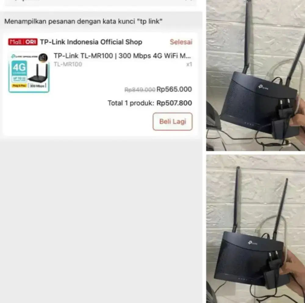 Modem Tp Link Mr 100