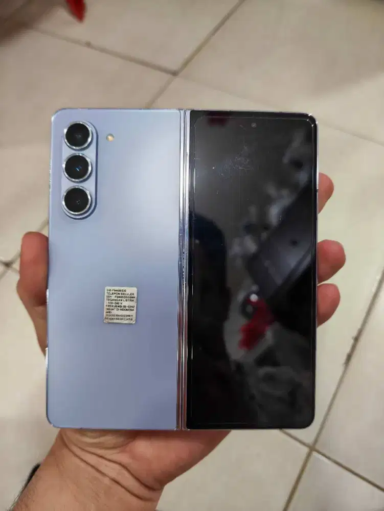 Samsung galaxy fold 5 sein 1tb biru seken second bekas normal semua