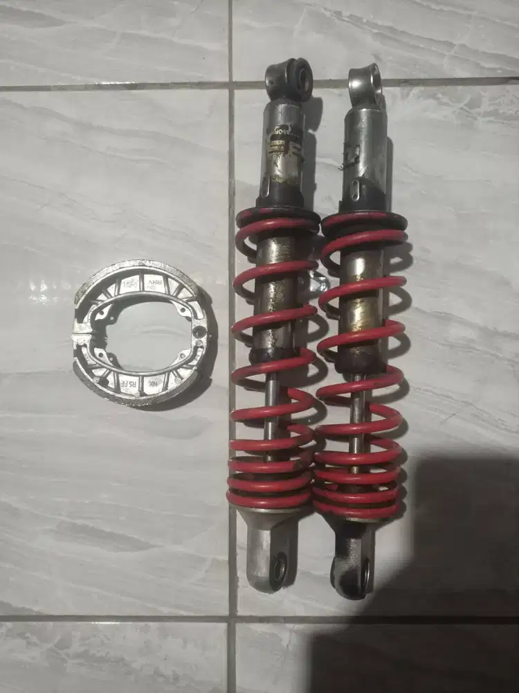 Maharin Aja Shock Sama Kampas Rem Supra X 125