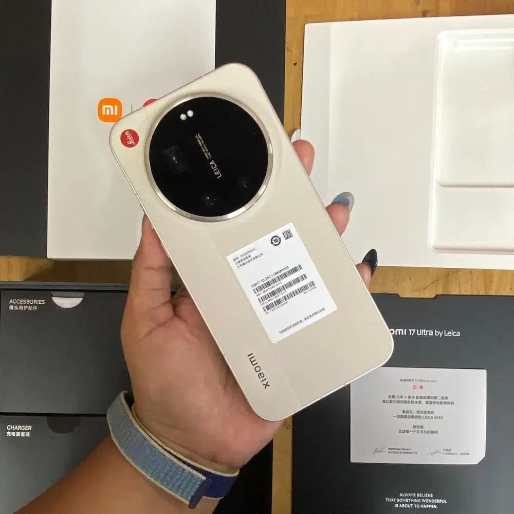 Xiaomi 17 Ultra 5G 16/1TB Leica Edition beige CN rom Like new pajak