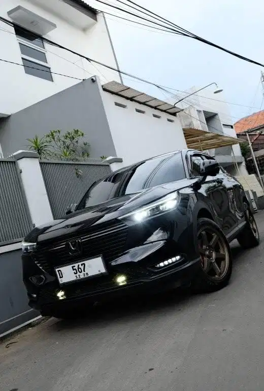 Antik! Honda All new HRV SE Panoramic 2023 hitam HR-V bandung