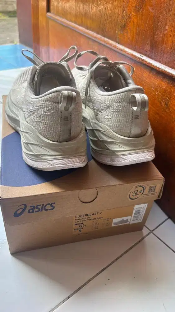 WTS ASICS SUPERBLAST 2 LAKE GREY