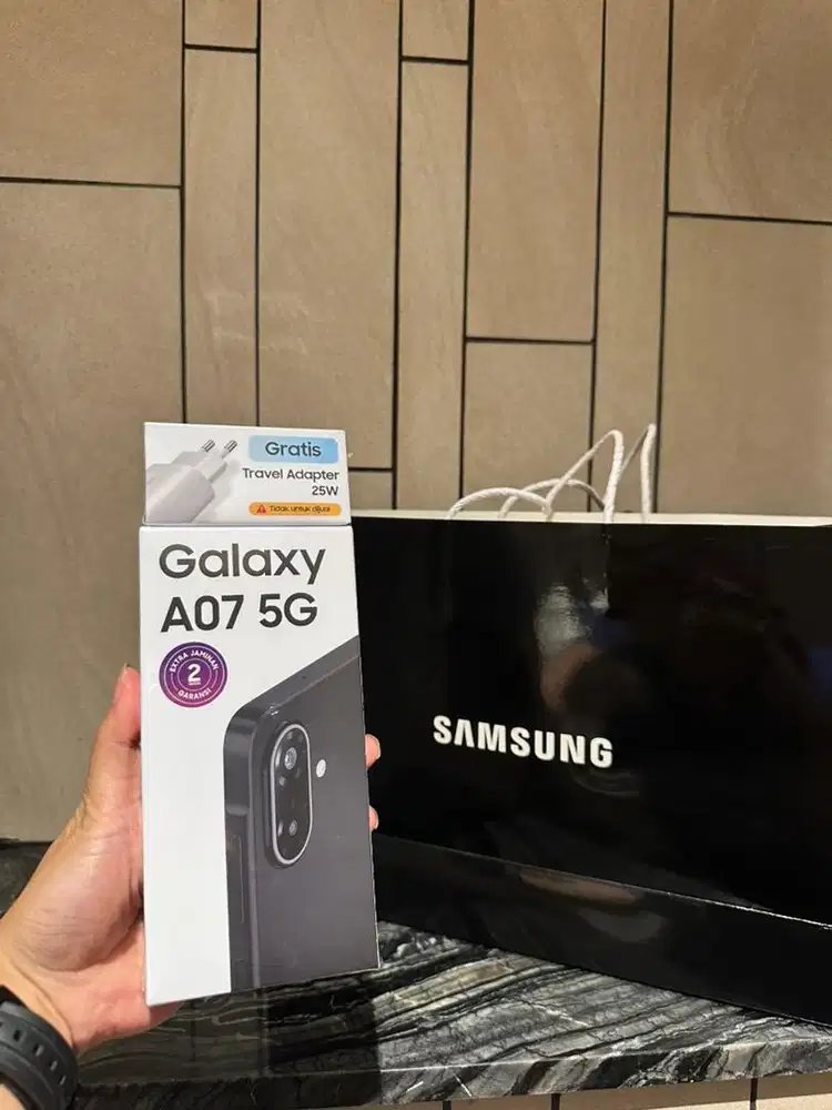 SAMSUNG A07 5G NEW BNIB Black