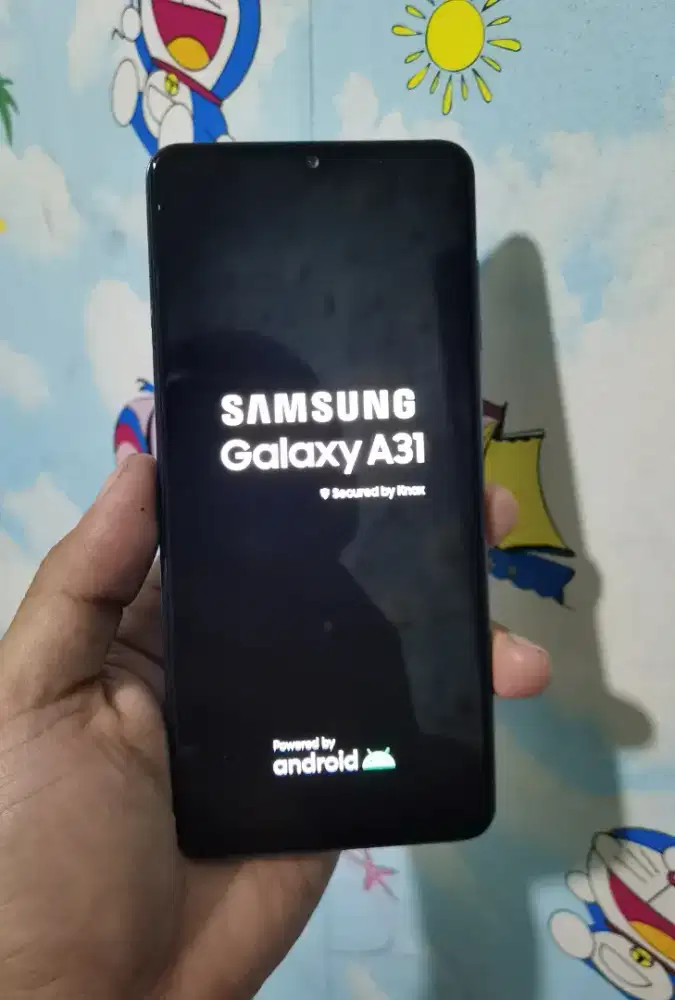 SAMSUNG GALAXY A31 
Kondisi mulus LCD ori