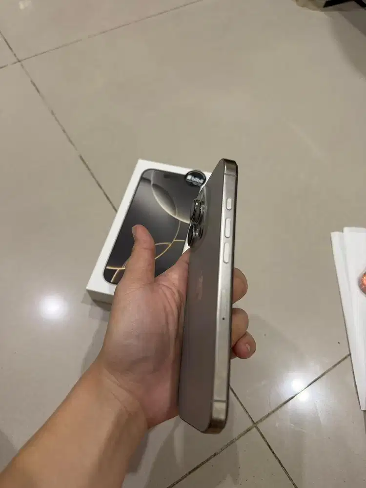 iphone 16 pro 128gb GARANSI ON RESMI