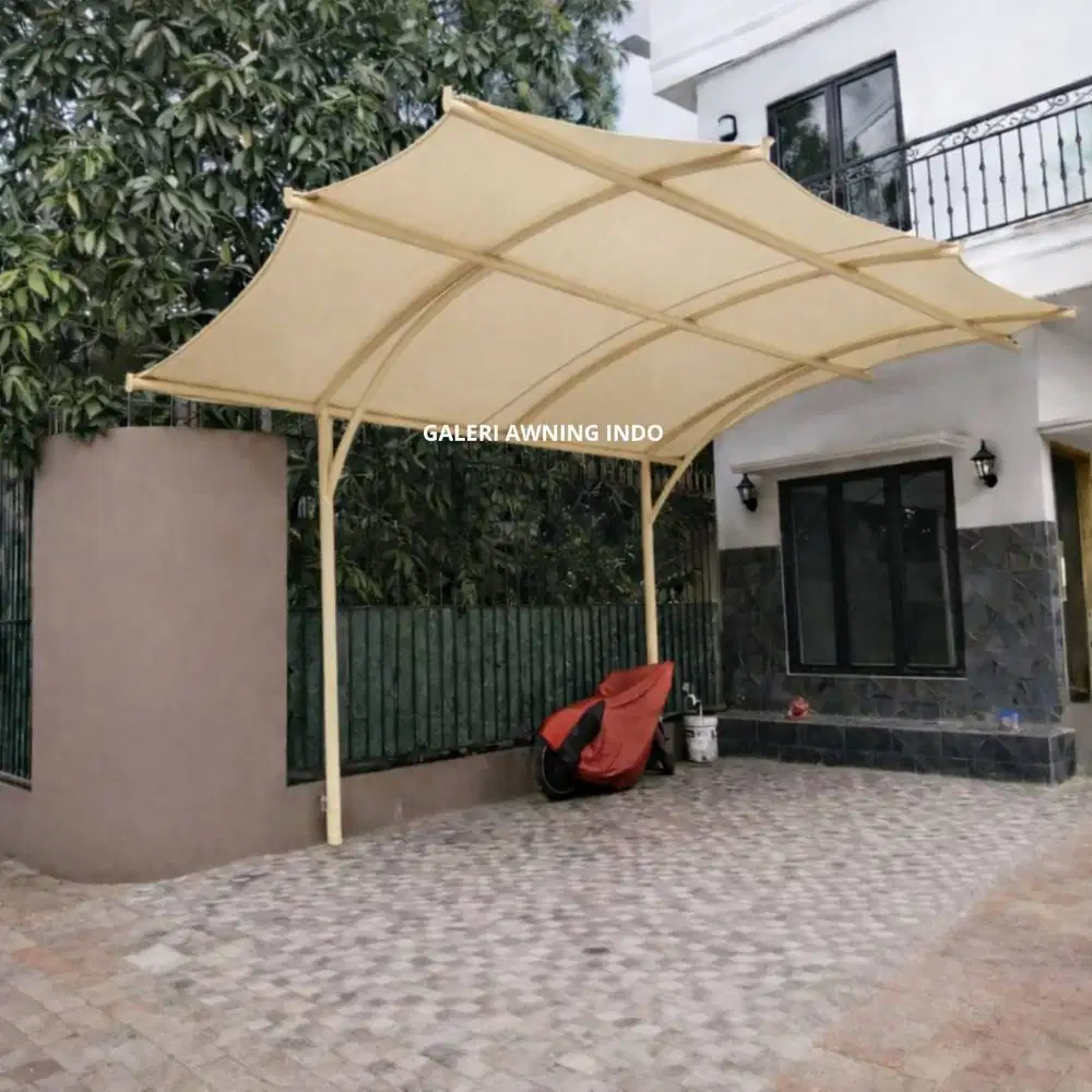 kanopi membran untuk parkiran atau teras murah bahan berkualitas