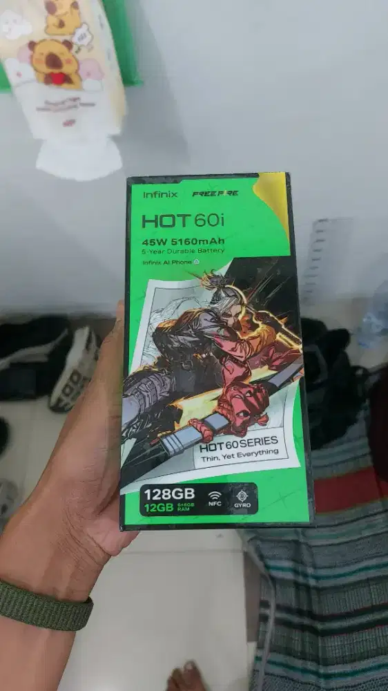 Infinix hot 60i ram 8gb 256gb dan6gb resmi