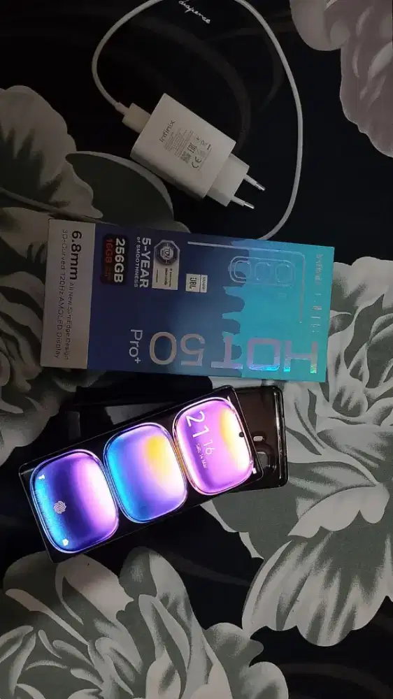 Jual BU Infinix hot 50 pro plus 16/256
