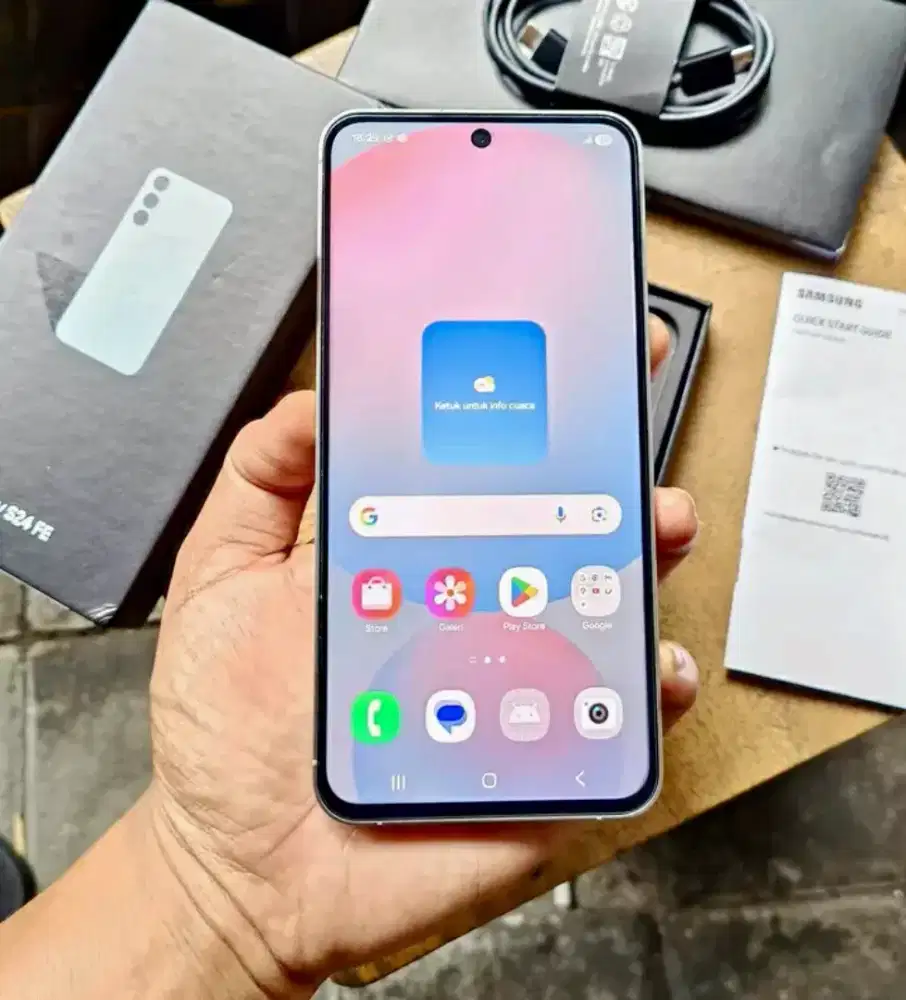Samsung S24 FE 512Gb Blue Garansi Resmi Panjang