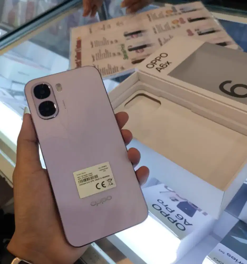 OPPO A6X 4+8GB/128GB NEW GARANSI RESMI